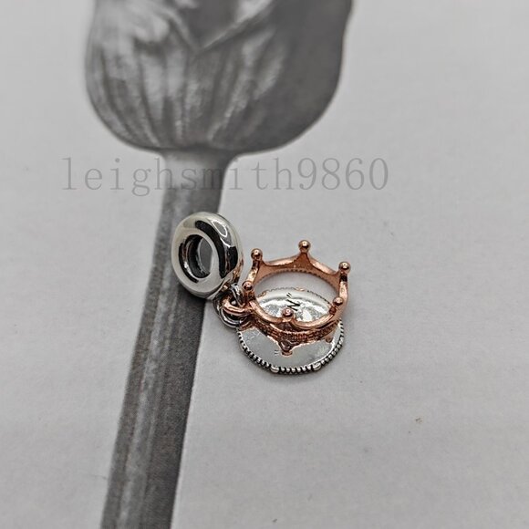 Pandora Queen & Regal Crown Dangle Charm - Picture 5 of 7